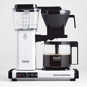 Moccamaster KBGV 10-Cup Matte White Coffee Maker