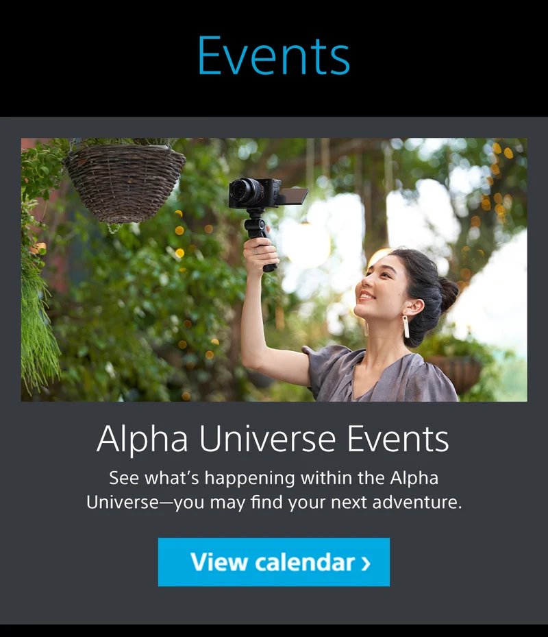 Alpha Universe Events | See what’s happening within the Alpha Universe—you may find your next adventure. View calendar