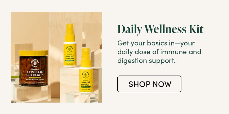 Daily Wellness Kit    Get your basics in—your daily dose of immune and digestion support.