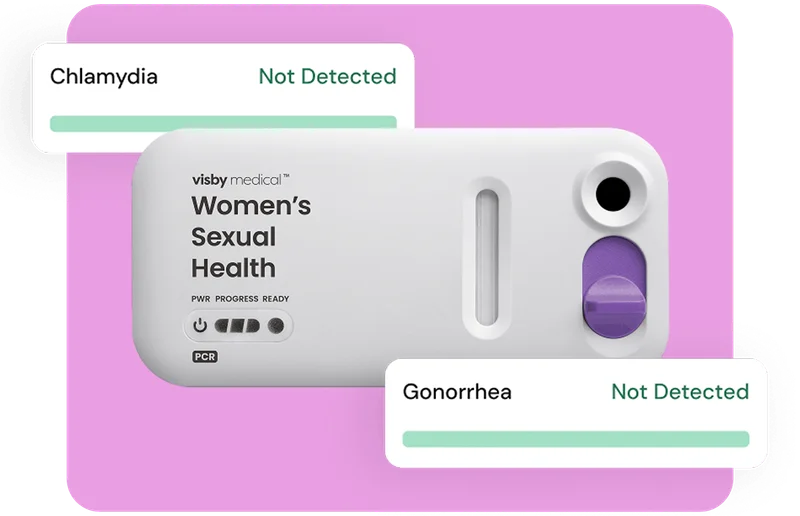 Visby Rapid PCR At-Home Female STD Test