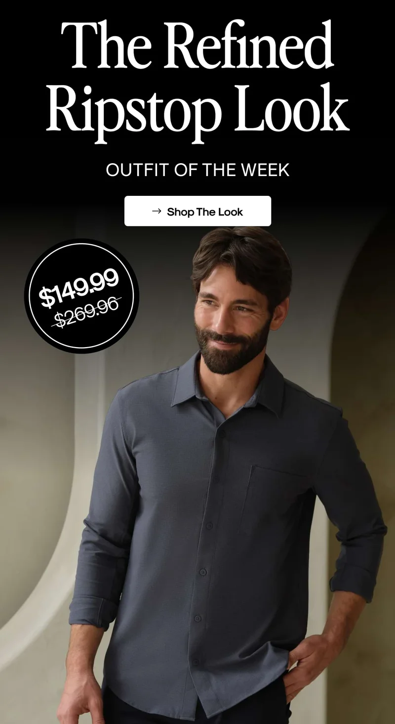 The Refined Ripstop Look
