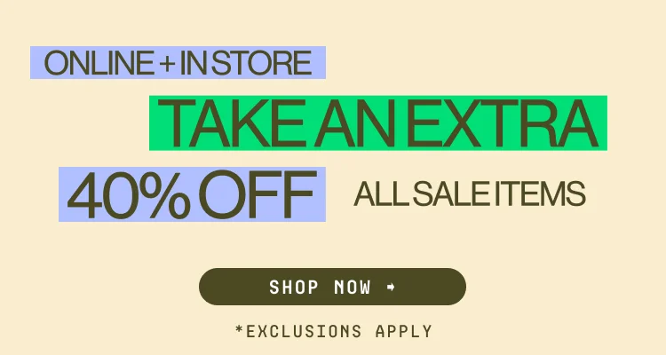 40% OFF BANNER