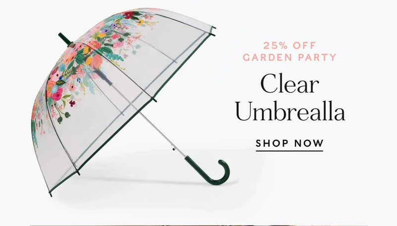 Clear Umbrella: Shop Now