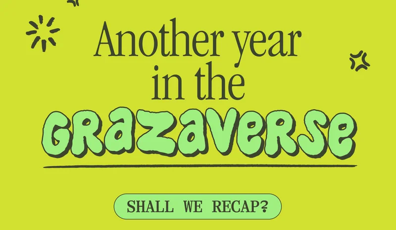 Another year in hte Grazaverse. Shall we recap?