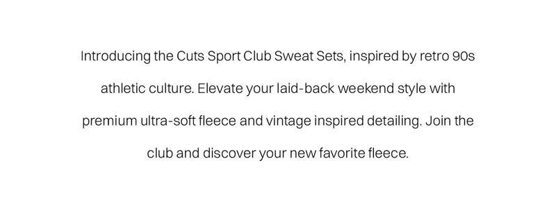 Sport Club Sweatset Spotlight