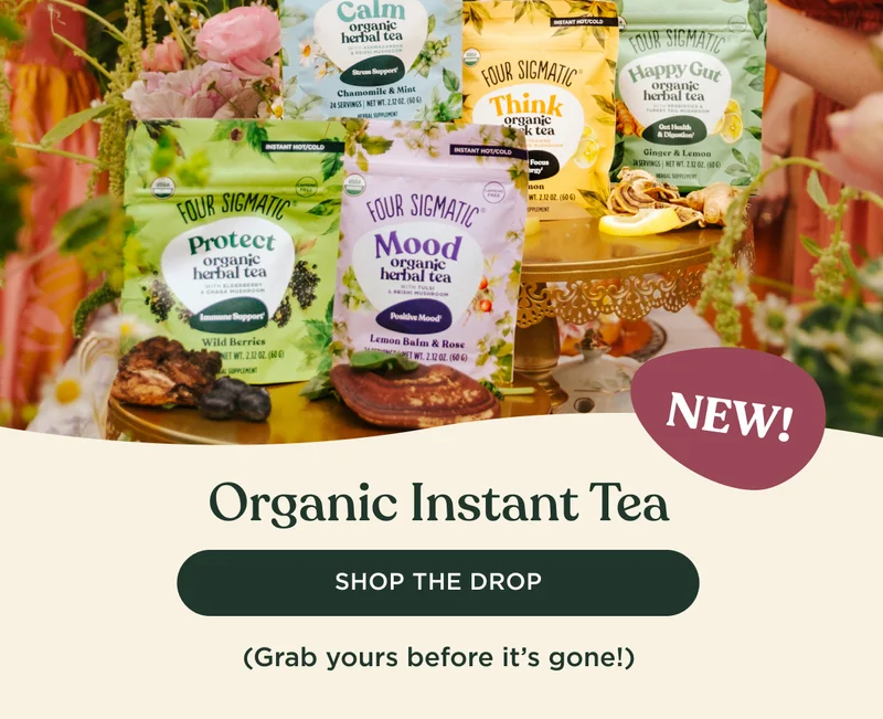 NEW! Organic Instant Tea - SHOP THE DROP - (Grab yours before it's gone!)