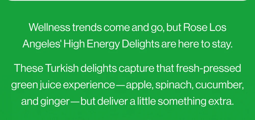 Rose Los Angeles' High Energy Delights