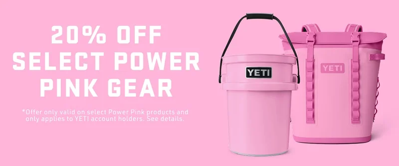 20% Off Select Power Pink Gear