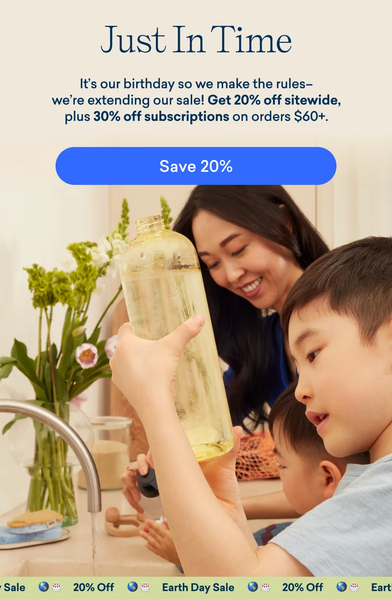 Earth Day Sale Extended!