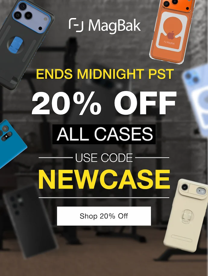 Ends Midnight PST - 20% off all cases with code NEWCASE