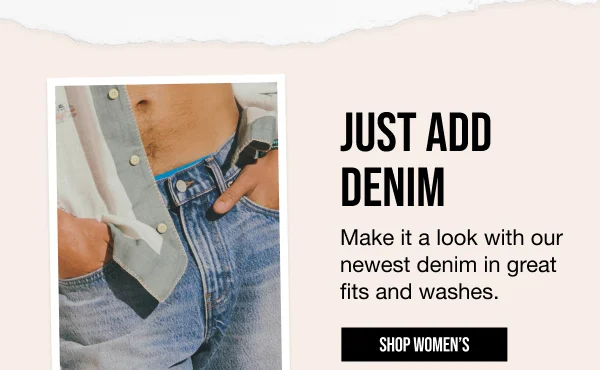 Just Add Denim Shop Women's