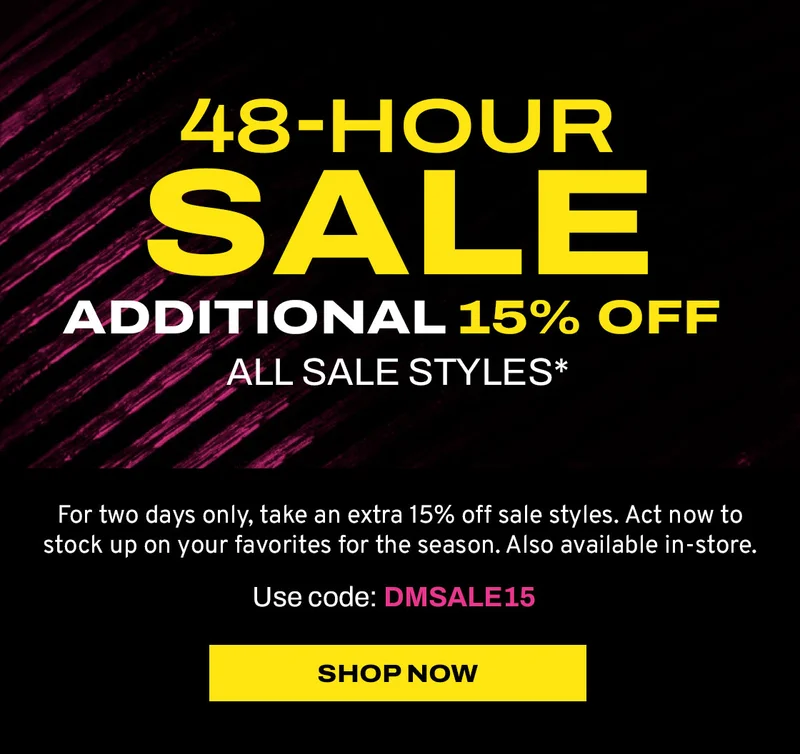 Get 15% off sale now