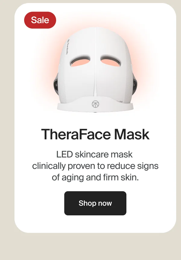Sale | TheraFace Mask | LED skincare mask  clinically proven to reduce signs of aging and firm skin. | Shop now