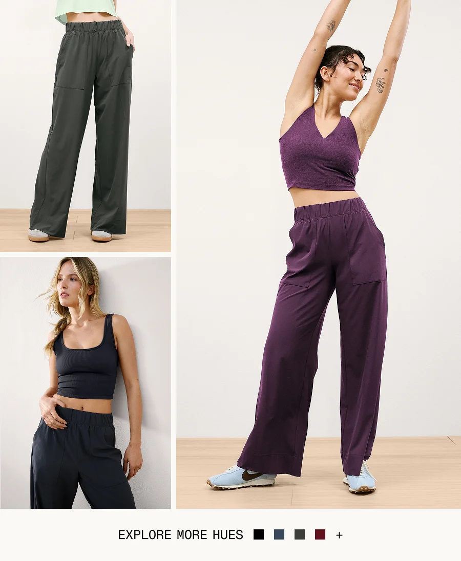 Easy Wide Leg Pant 31"