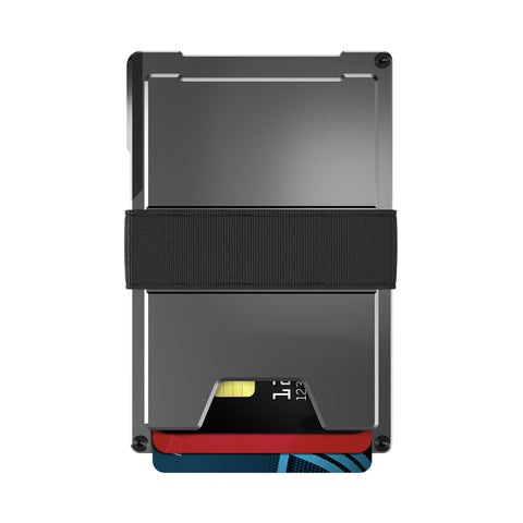 Statik Black Aluminum Wallet