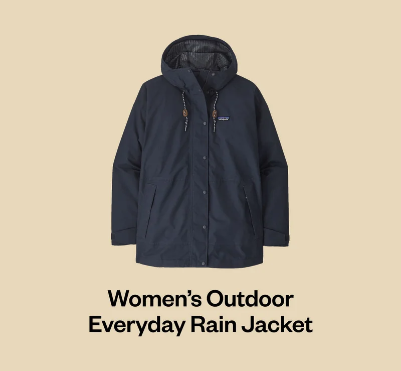 Women’s Outdoor Everyday Rain Jacket