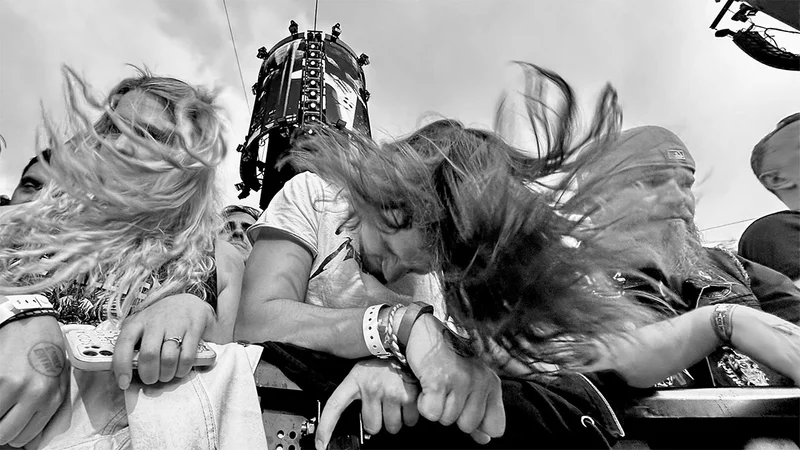 Fans Rocking Out in Gothenburg