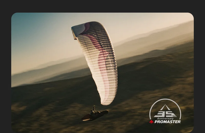 Promaster of Team Air, Jeff Shapiro takes flight on a paragliding adventure.