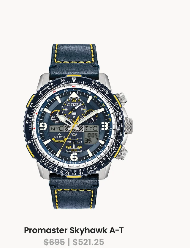 Promaster Skyhawk A-T - JY8078-01L | WAS: $695  NOW: $521.25