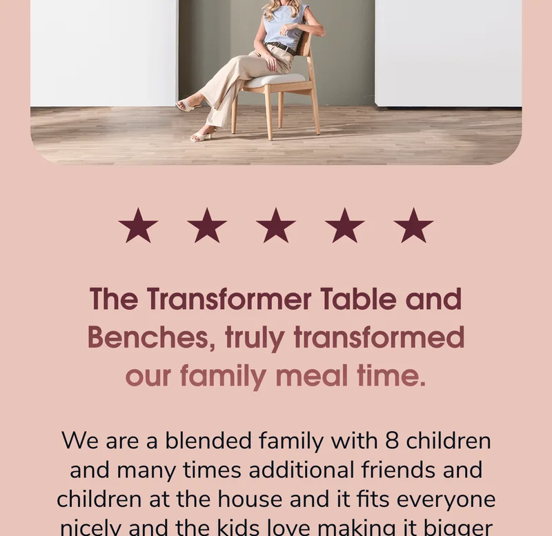 Transformed Family Meal Time