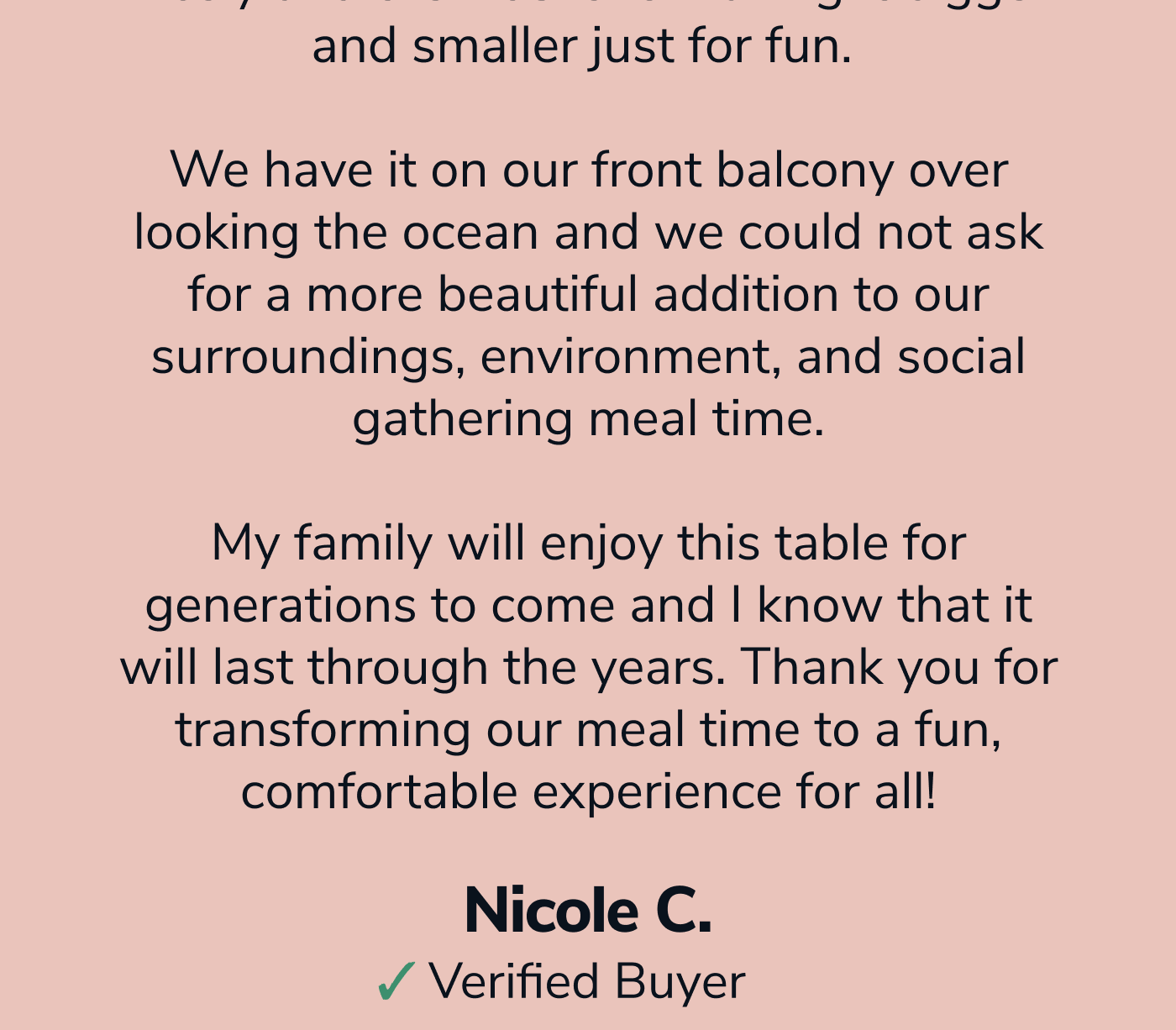 Nicole's Review