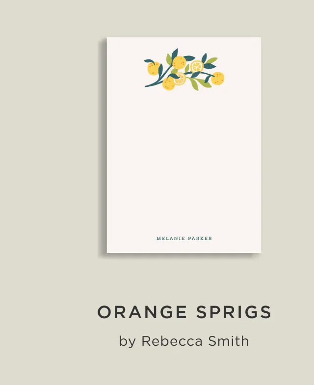 Orange Sprigs