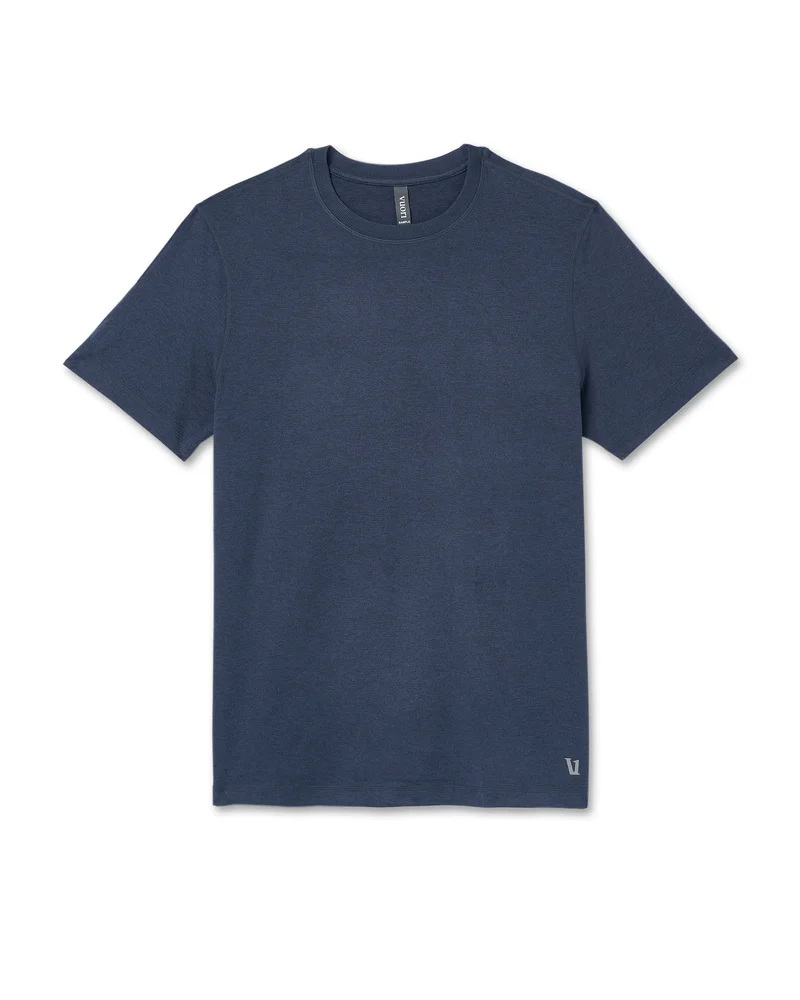 Image of Short Sleeve Ponto Performance Tee | Azure Heather
