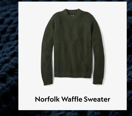 Norfolk Waffle Sweater