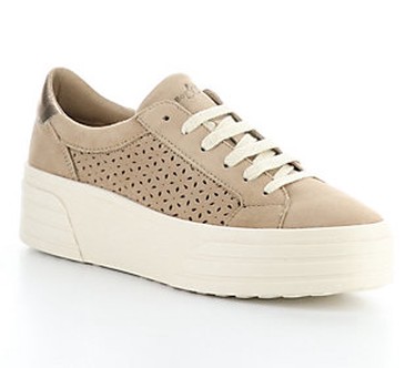Bos. & Co. Kid Suede Lace Up  Shoe  - Lotta  Size EU 42  Derma/Sabbia