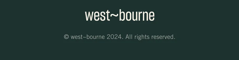 west~bourne 2024. All rights reserved.