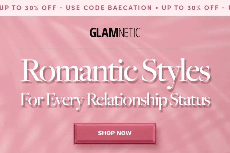 Shop up to 30% off Nails and Lashes with the code BAECATION