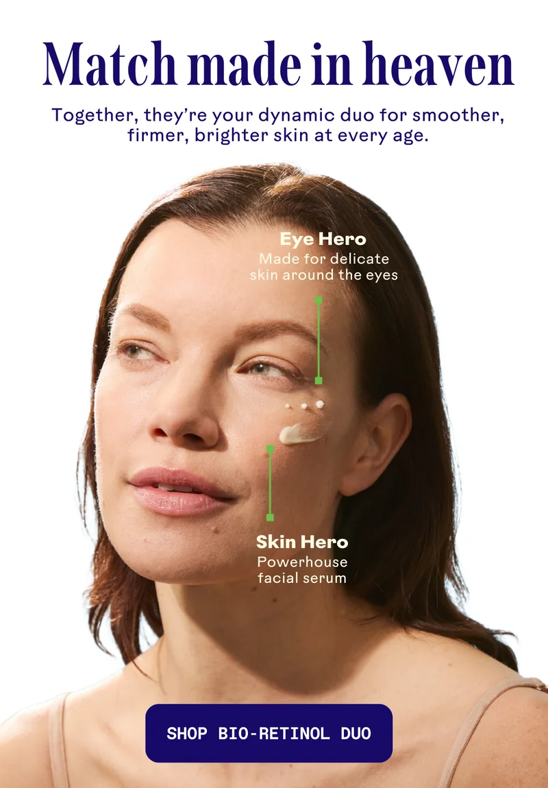 Match made in heaven. Shop bio-retinol duo.