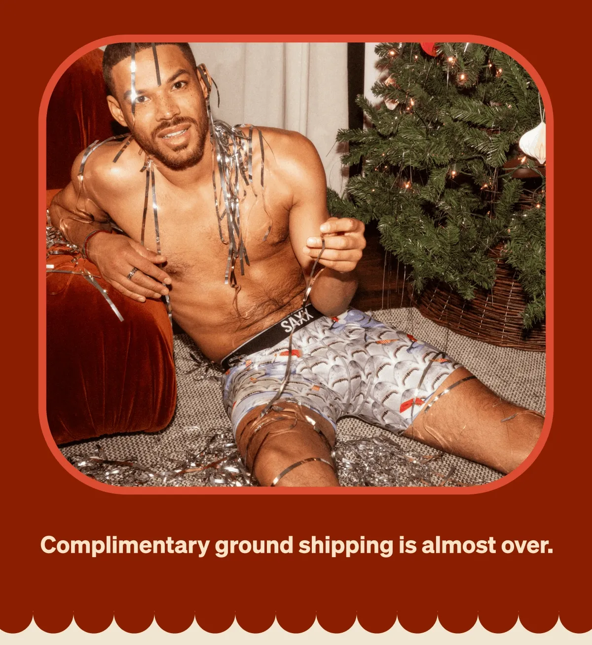 Complimentary ground shipping is almost over.