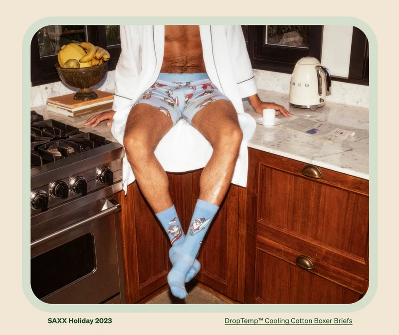 DropTemp™ Cooling Cotton Boxer Briefs