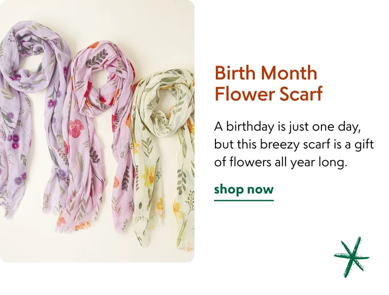 birth-month-flower-scarf