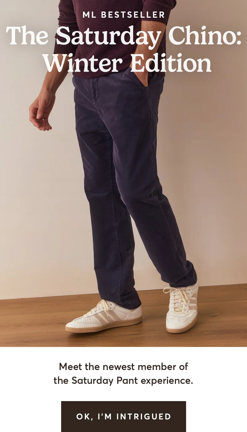 Wear ‘em every day.
