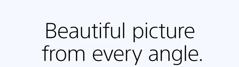 Beautiful picture from every angle.