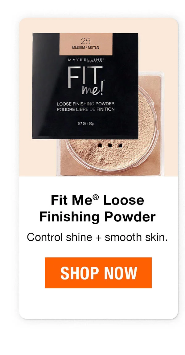 Fit Me Loose Finishing Powder