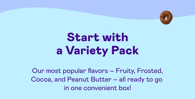Start with a Variety Pack