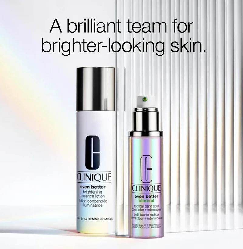 A brilliant team for brighter-looking skin.