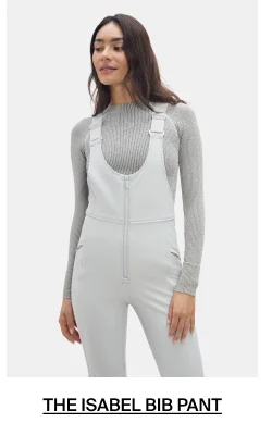 Shop the Isabel Bib Pant in Storm