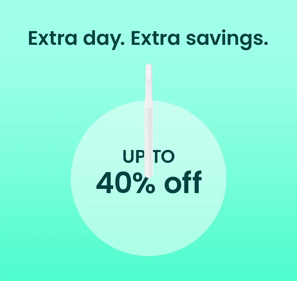 Up to 40% off