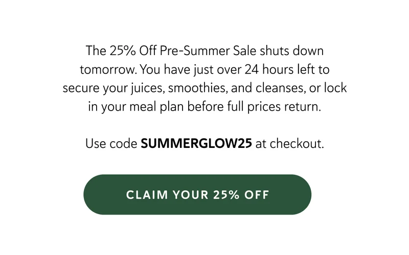 Use code SUMMERGLOW25 at checkout.
