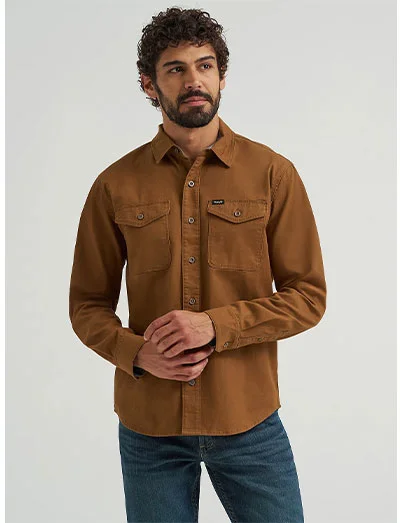Men's Wrangler Epic Soft Stretch Twill Shirt