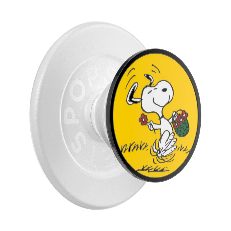 Image of Enamel Snoopy Skip — MagSafe PopGrip