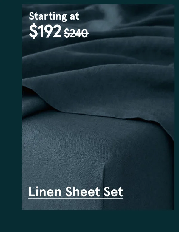 Linen Sheet Set