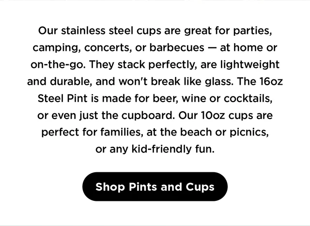 Shop Pints and Cups