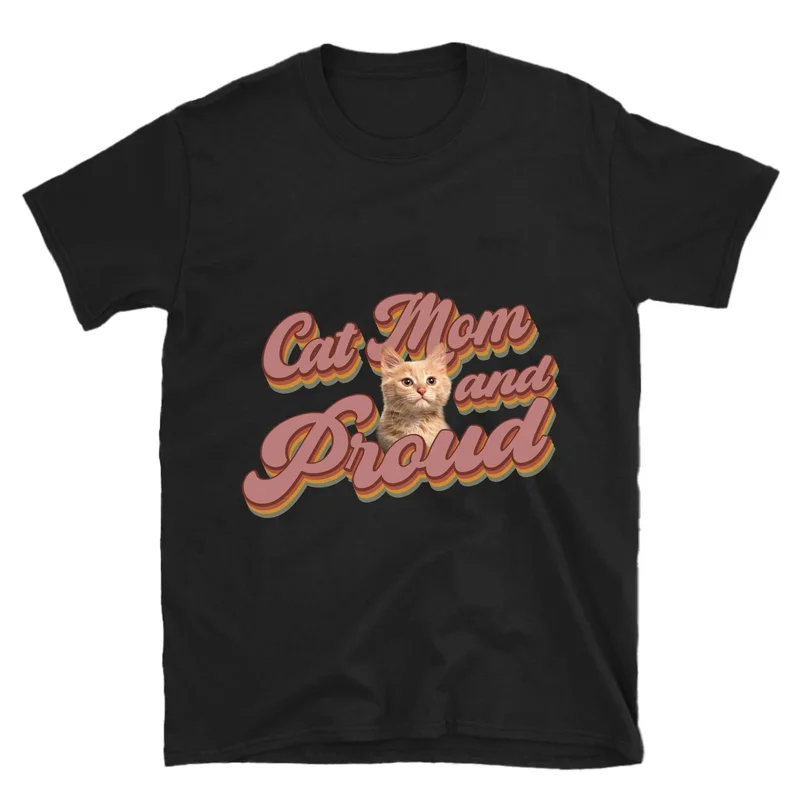 Image of Pet Mom and Proud T-shirt