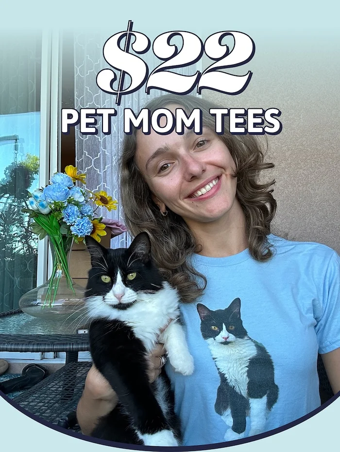 $22 Pet Mom Tees