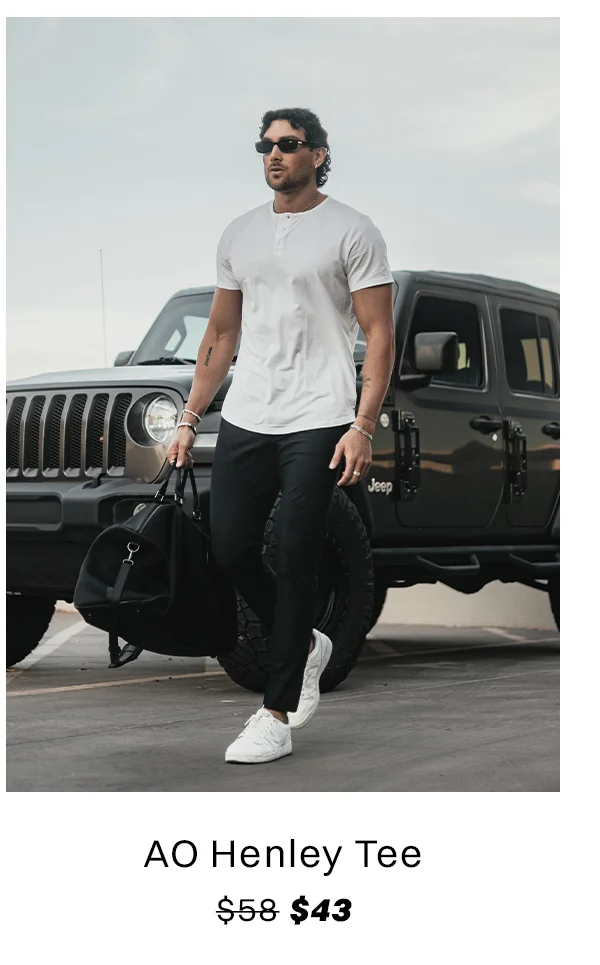 AO Henley Curve-Hem